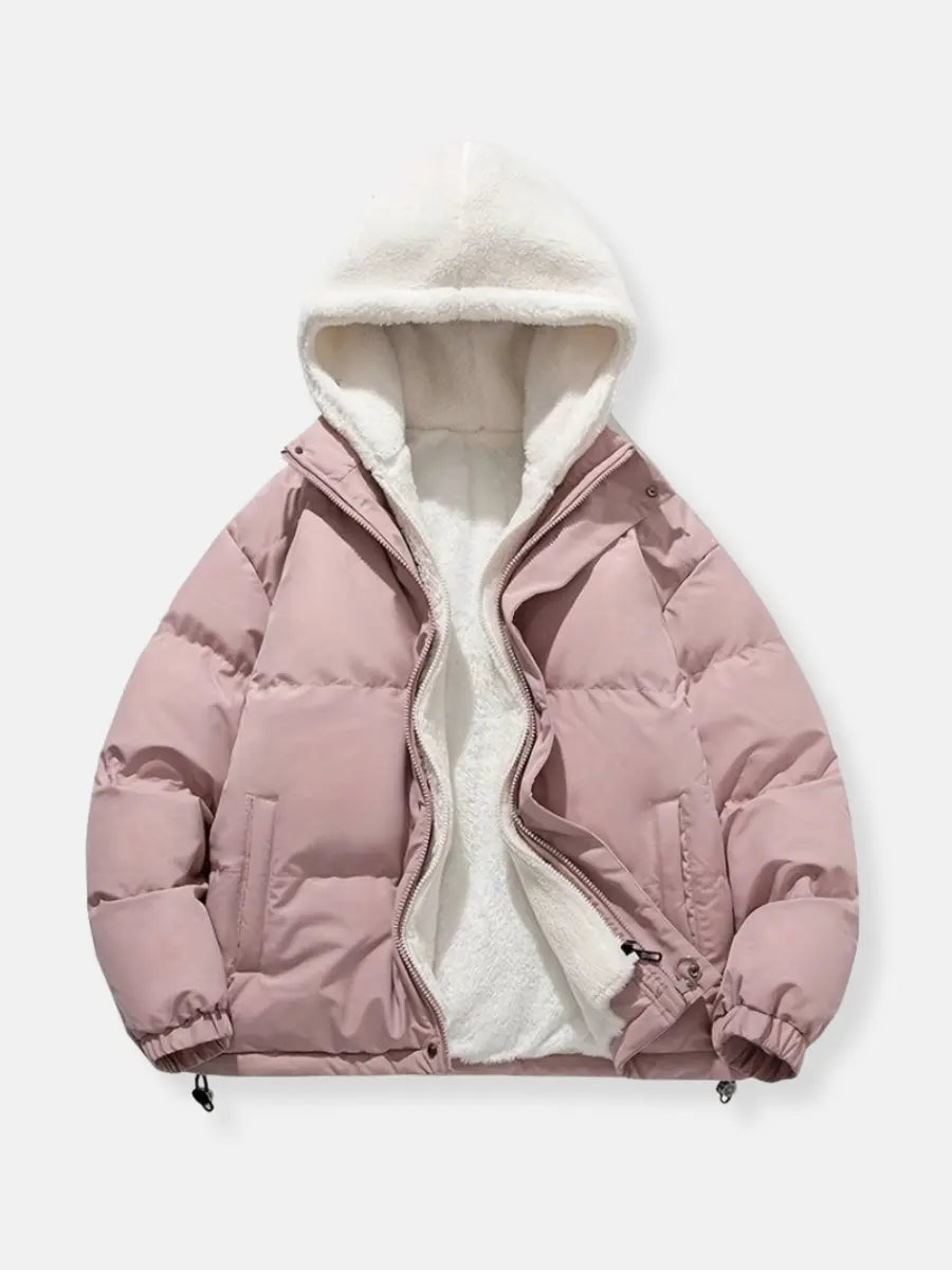 Women's Padded Winter Coat with High Collar for Optimal Warmth and Protection 6