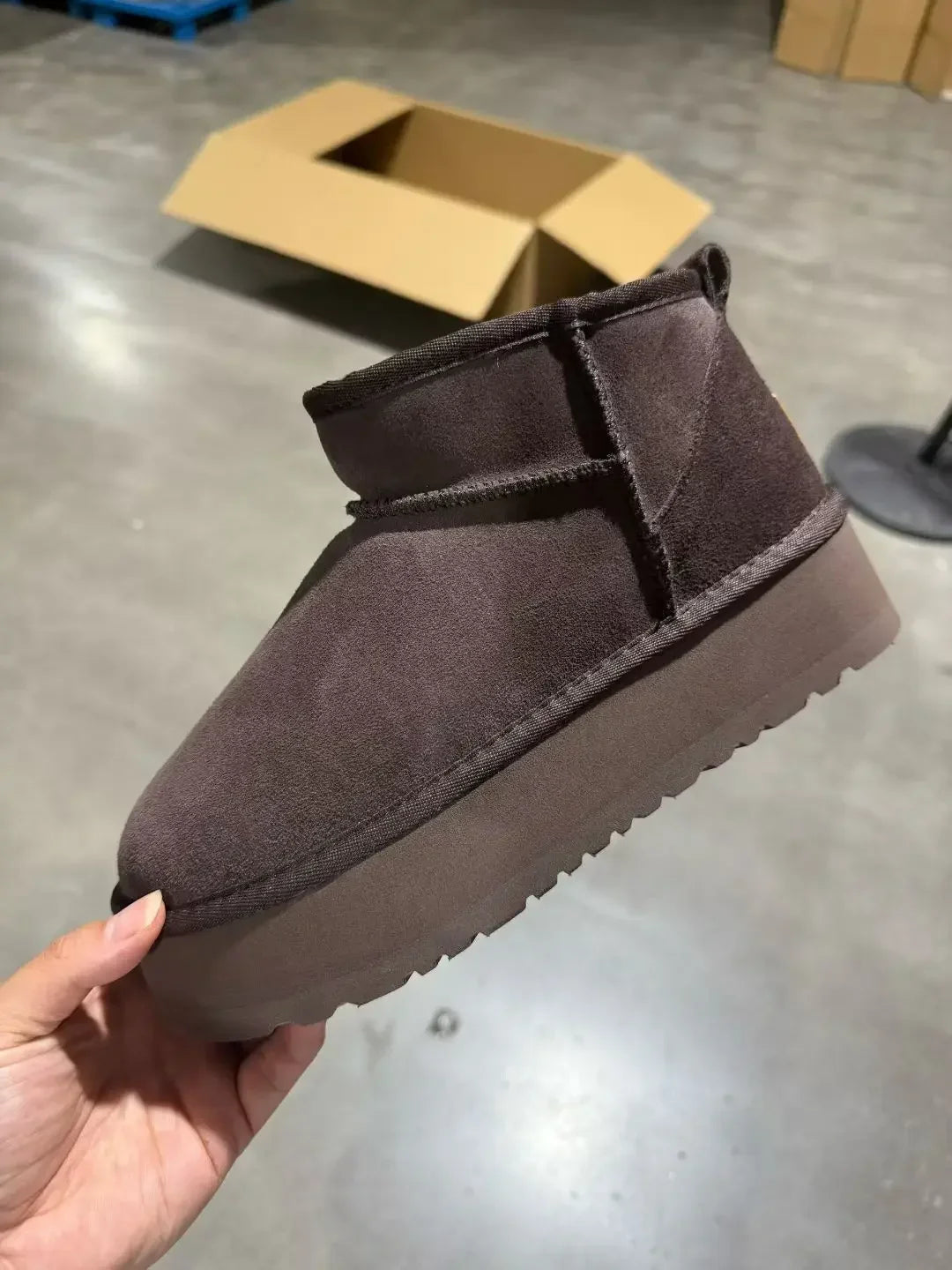 Women's Snow Snow Boots | Genuine Sheepskin, Comfortable and Trendy 1