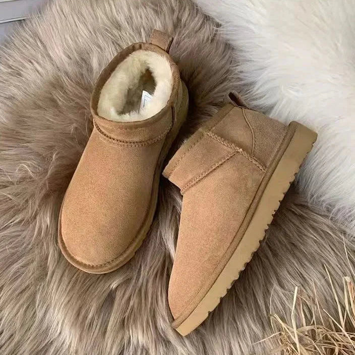 Women's Snow Snow Boots | Genuine Sheepskin, Comfortable and Trendy 10