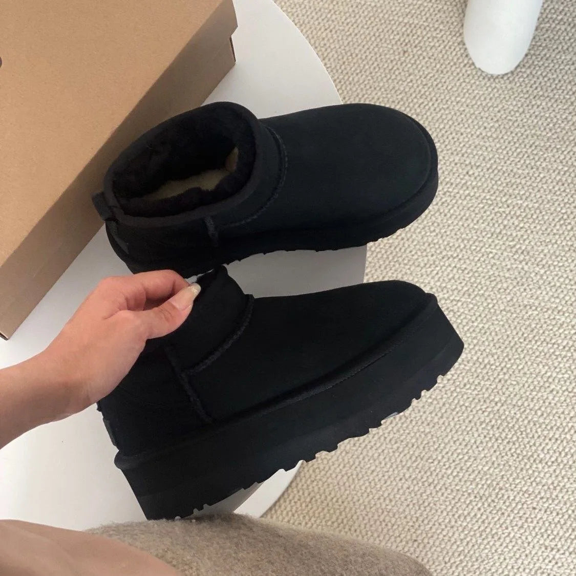 Women's Snow Snow Boots | Genuine Sheepskin, Comfortable and Trendy 4