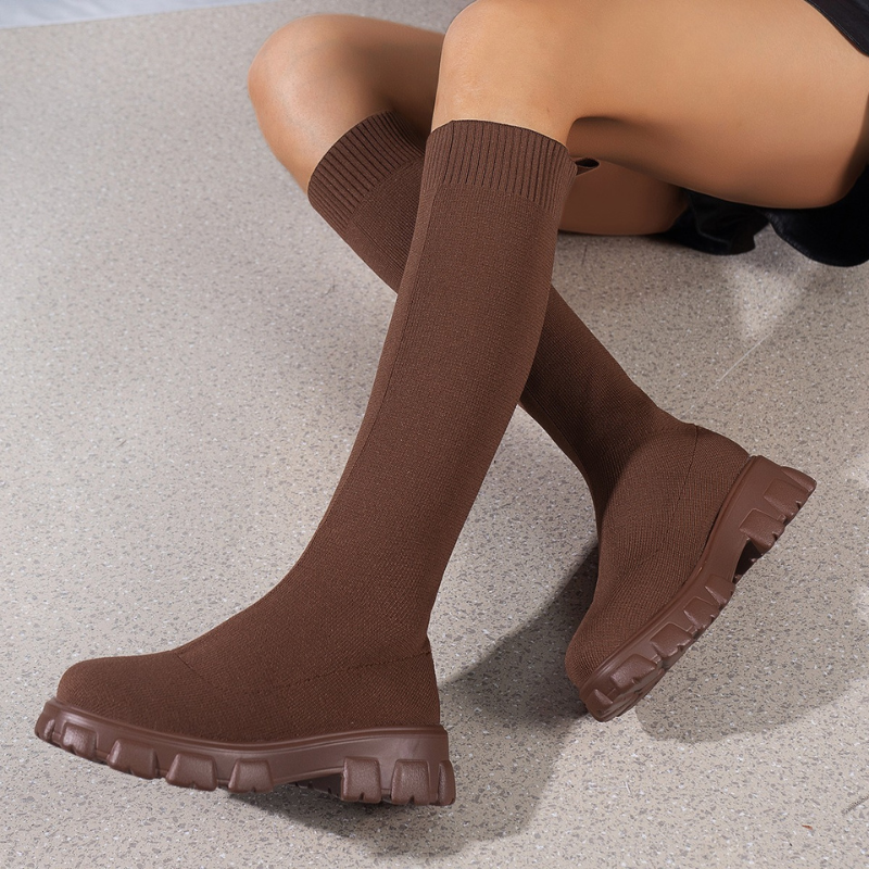 Women's Sock Boots | Elastic Textile, Trendy and Comfortable 0