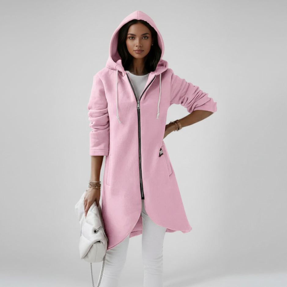 Women's hooded jacket & zip – Warm & Casual 0