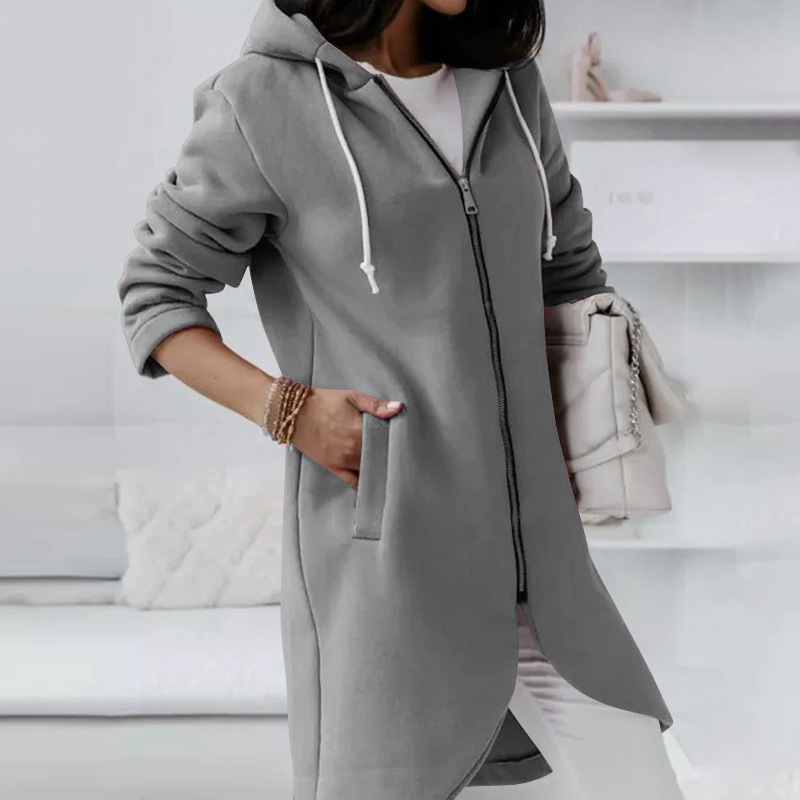 Women's hooded jacket & zip – Warm & Casual 2