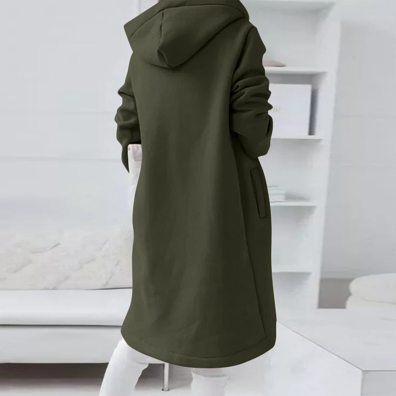 Women's hooded jacket & zip – Warm & Casual 3