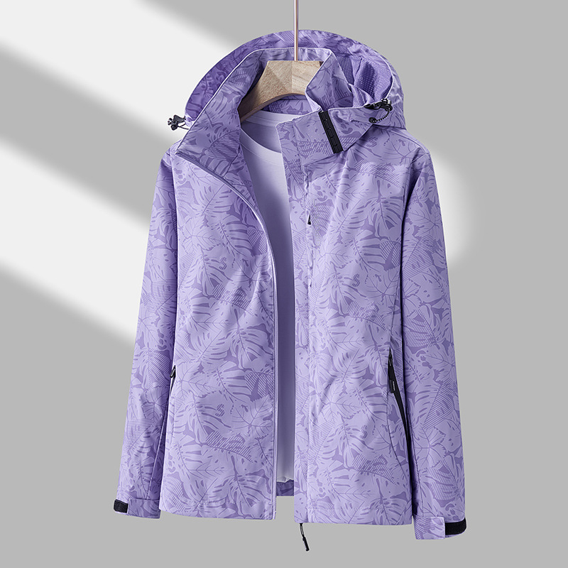 Women's hooded jacket with zip – Waterproof & Modern 4