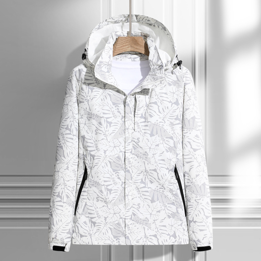 Women's hooded jacket with zip – Waterproof & Modern 5