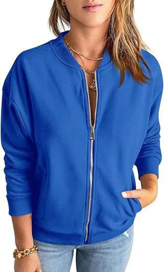 Women's transitional jacket with zip – Elegant & Modern 0
