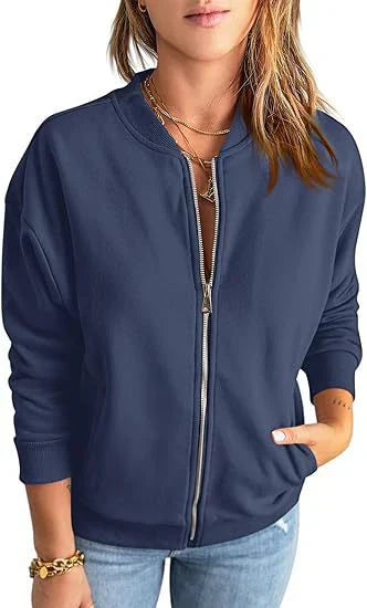 Women's transitional jacket with zip – Elegant & Modern 5