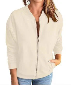 Women's transitional jacket with zip – Elegant & Modern 8