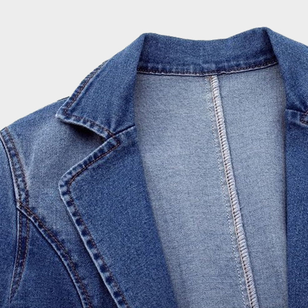YUKA | Denim Blazer with Timeless Cut and Modern Twist 5