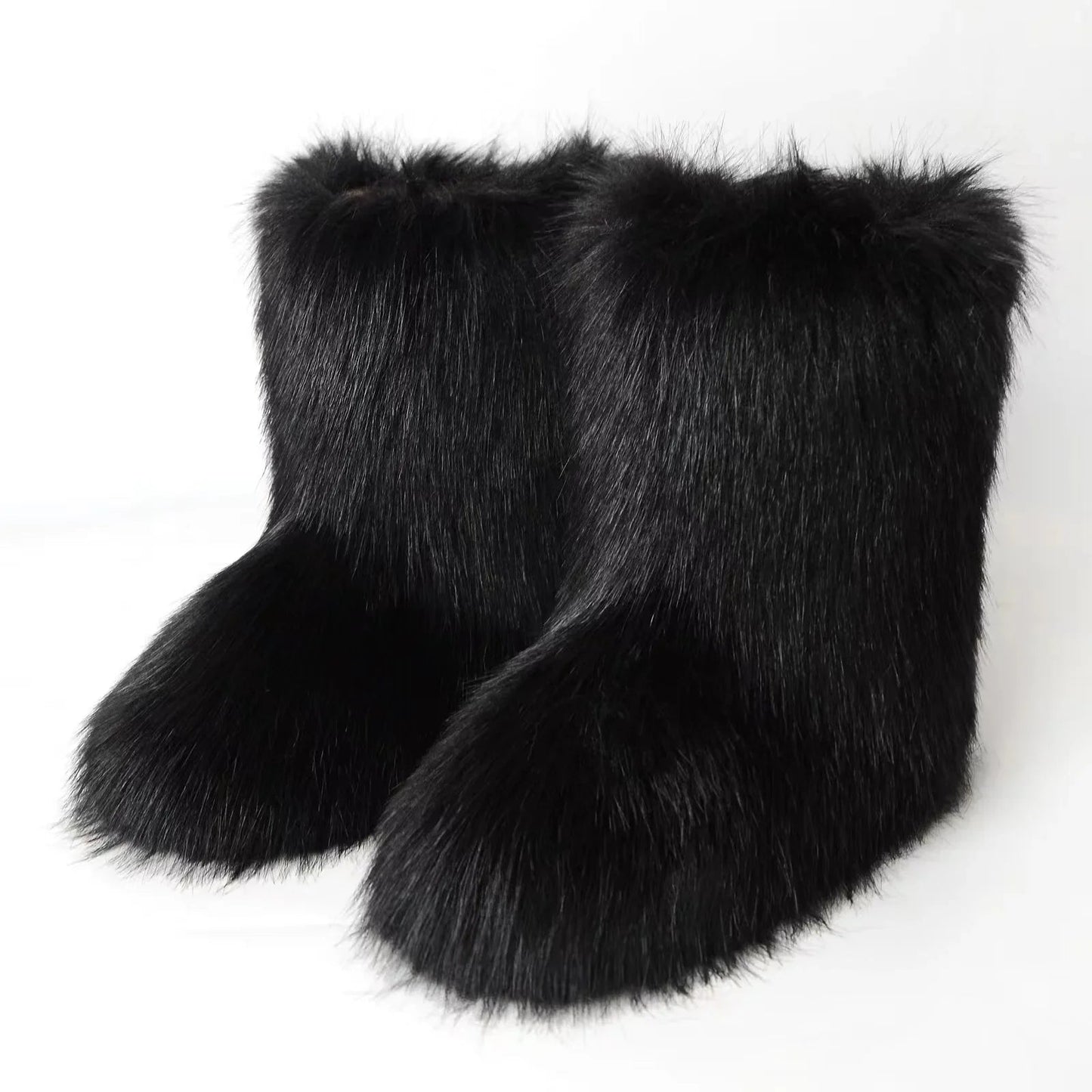 Yara Women's Snow Boots | Fluffy Design, Comfortable Fabric 8