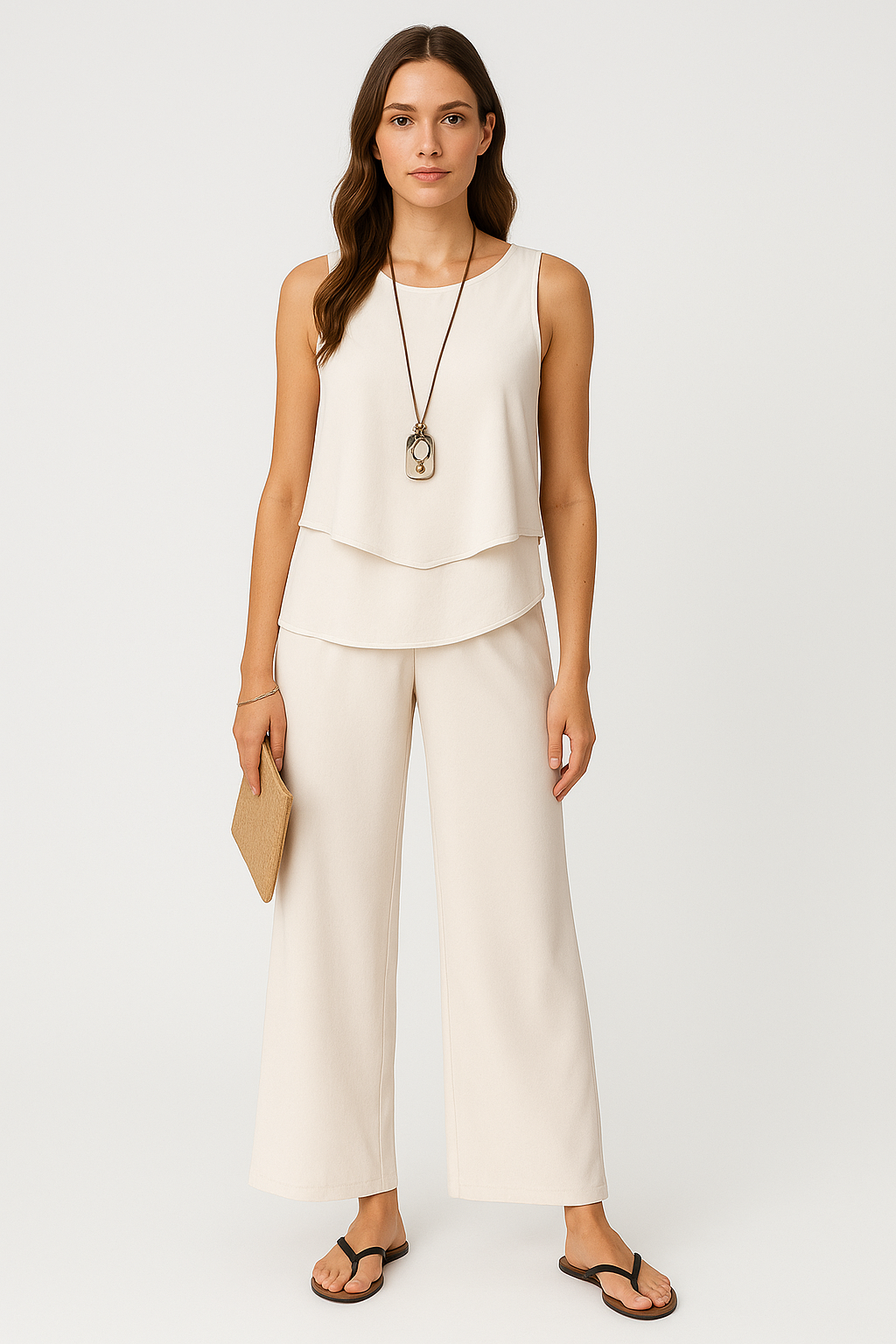 Yara | Stylish Summer Set with Square Neckline 4