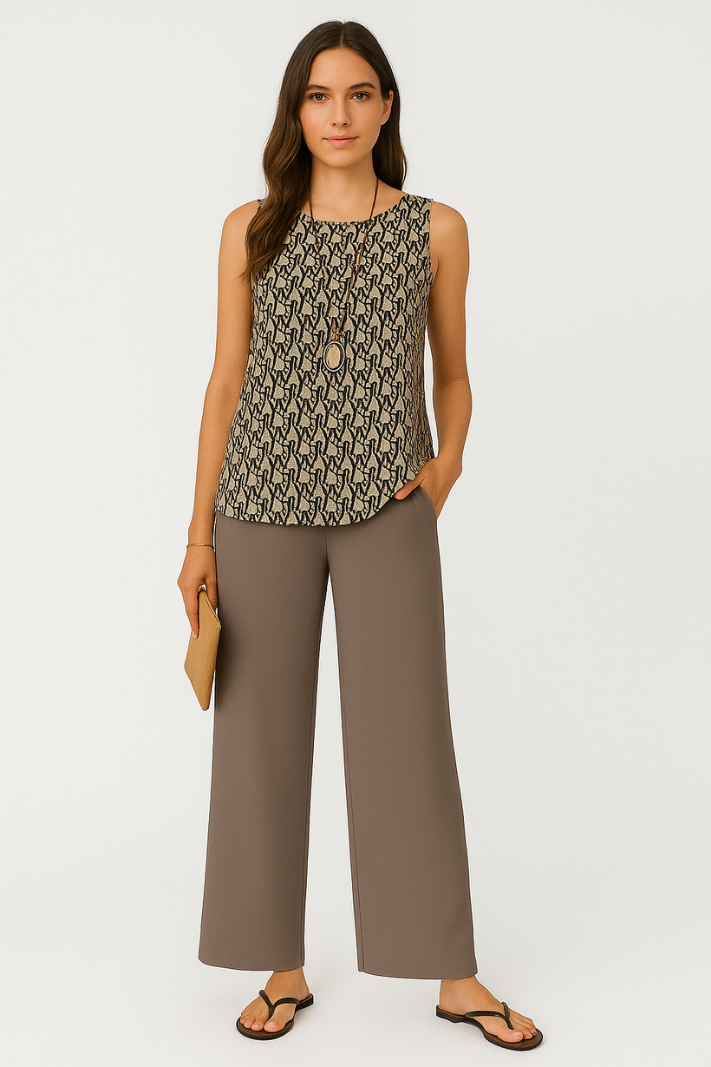 Yara | Stylish Summer Set with Square Neckline 5