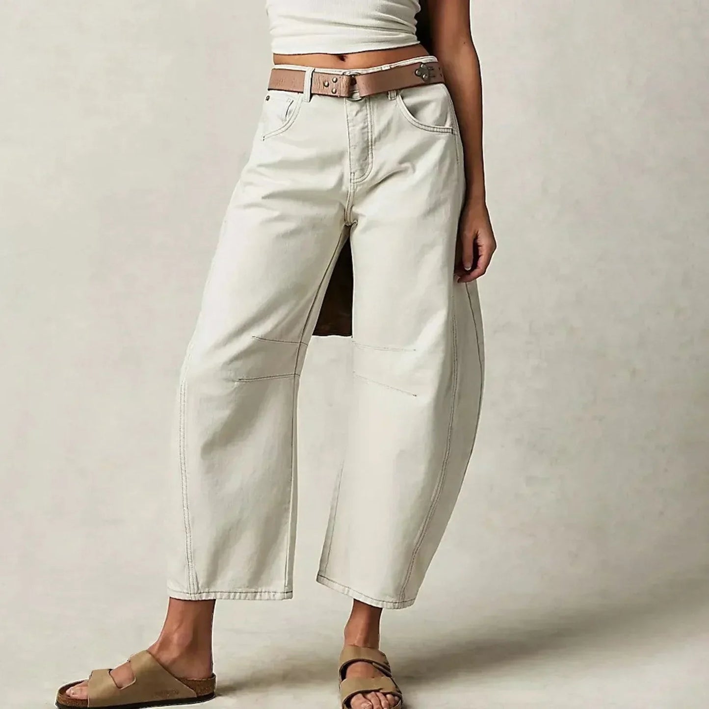 Yuna | Comfort Fit Wide-Leg Jeans for Women 2