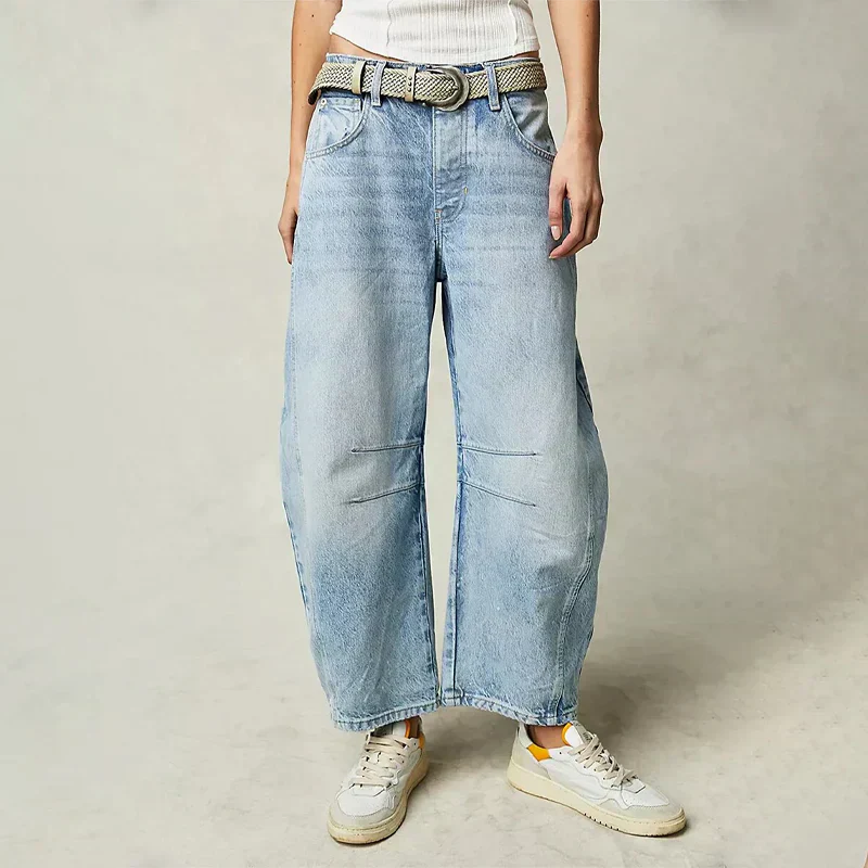 Yuna | Comfort Fit Wide-Leg Jeans for Women 4