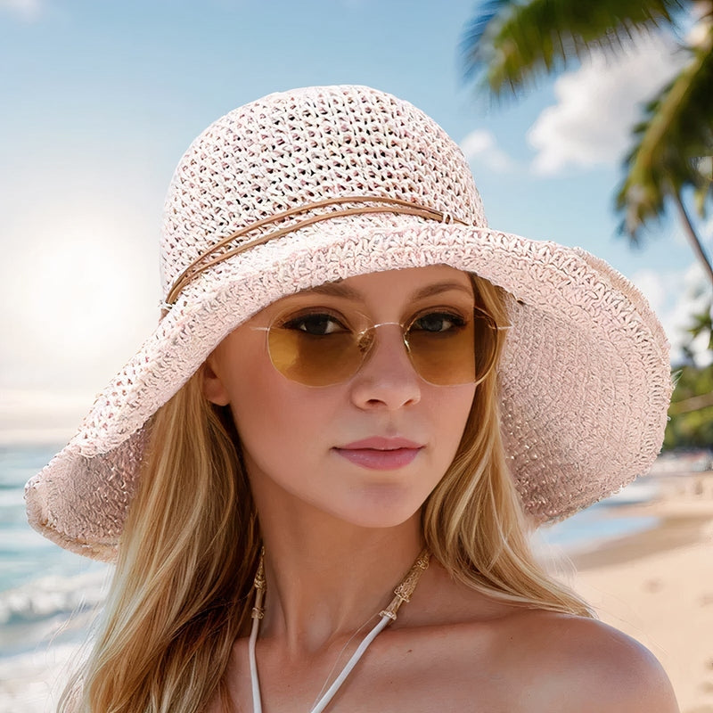 ZONNETTA | Wide-Brim Foldable Summer Hat 1