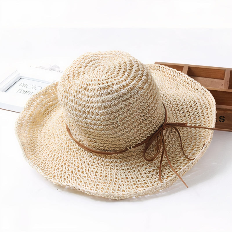 ZONNETTA | Wide-Brim Foldable Summer Hat 4