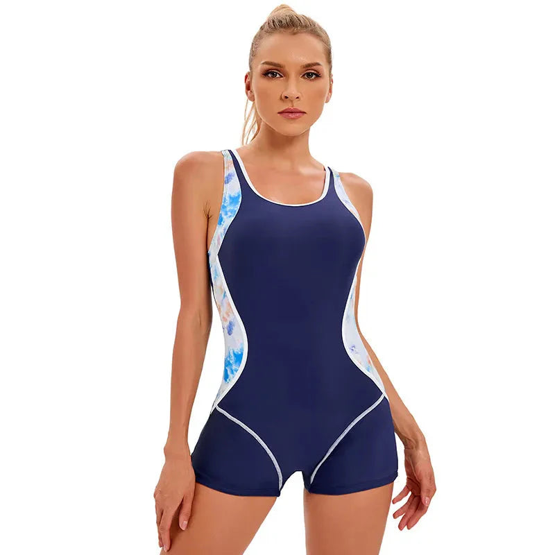 Zerina | Sporty Patchwork Swimsuit for Women 10
